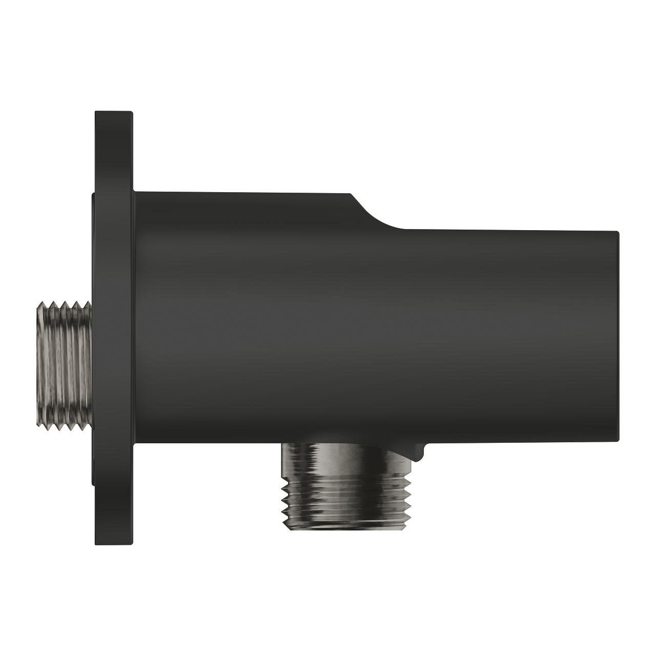 Grohe Tempesta 110 Matt Black Set ručni tuš sa 2 mlaza okrugli, zidni priključak za crevo sa integrisanim držačem za tuš i 1500 crevo za tuš 264062433