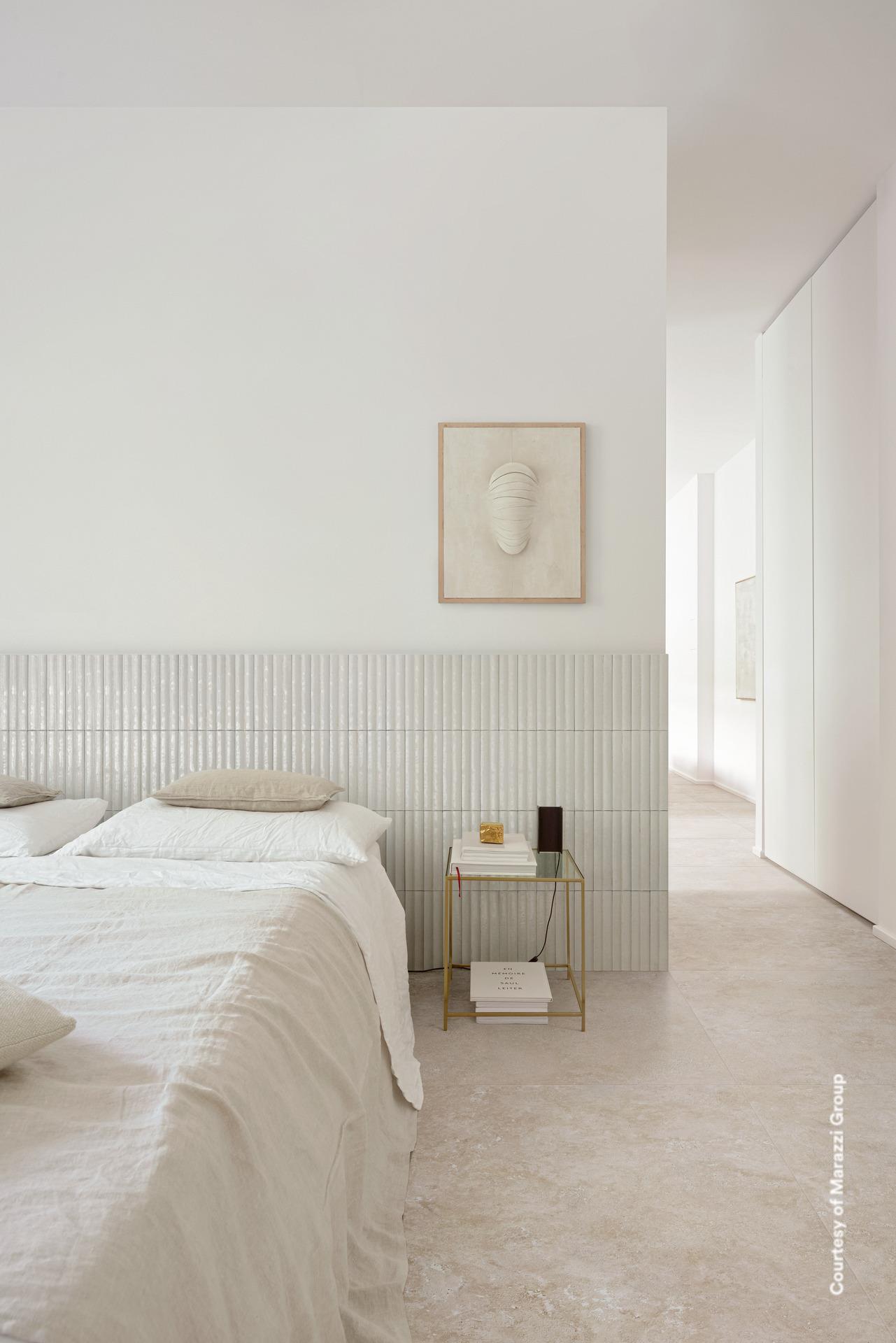 Marazzi Lume Off White Struttura 3D Swing MP99 6x24 14mm Lux pločica zidna sjajna talasasta 0.720 43.200
