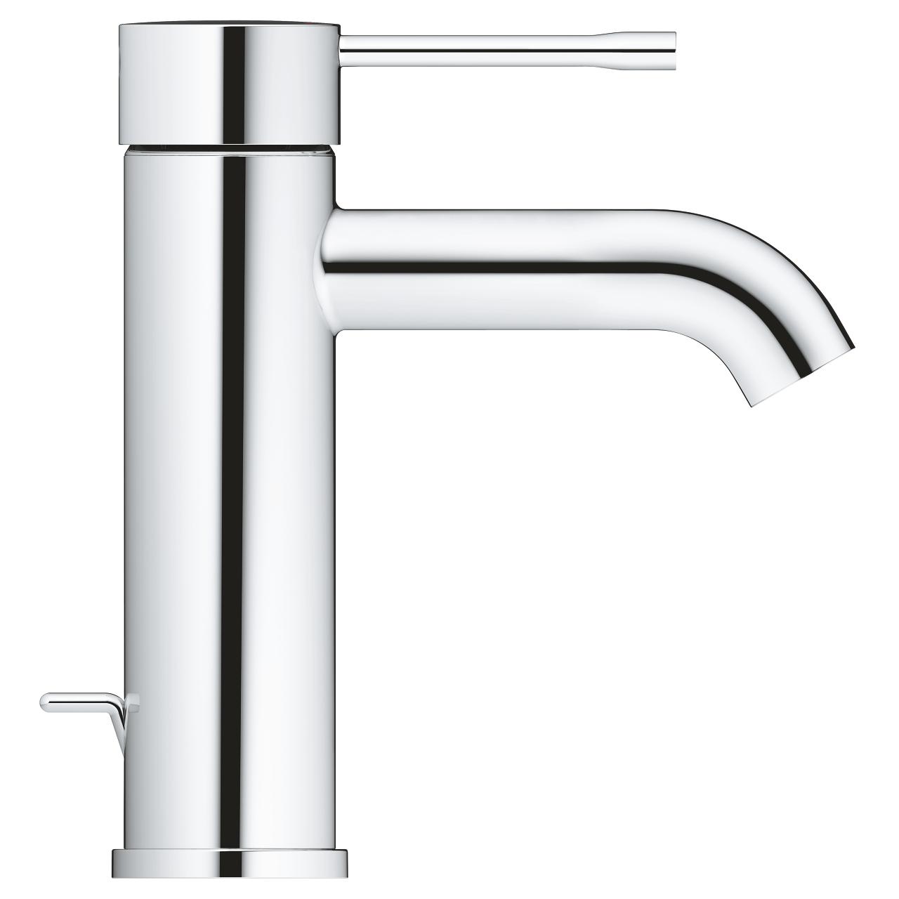 Grohe Essence 100 Chrome baterija (slavina) za umivaonik sa odlivnim ventilom sifona pop-up 24171001