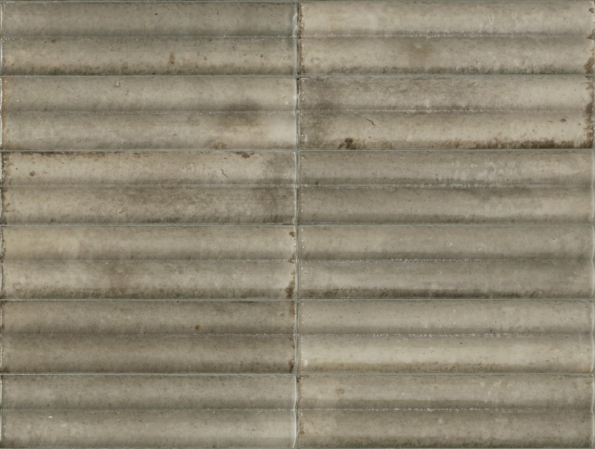 Marazzi Lume Greige Struttura 3D Swing MP93 6x24 14mm Lux pločica zidna sjajna talasasta 0.720 43.200