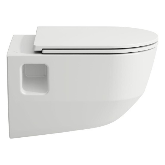 Laufen Pro White Rimless WC šolja konzolna sa vidljivim kačenjem 36x53x34 8.2096.4.000.000.1