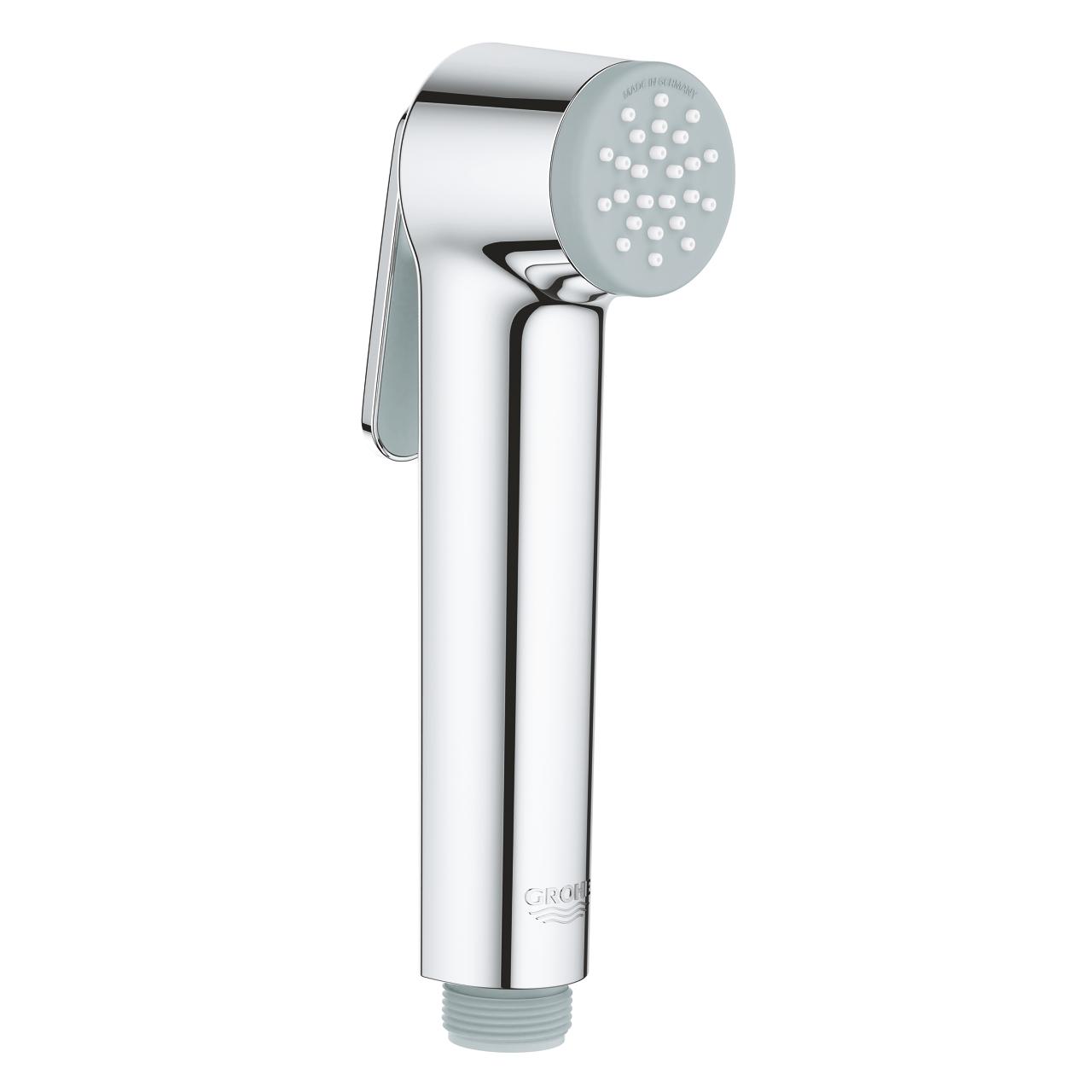 Grohe Tempesta-F Trigger Spray 30 Chrome Set ručni higijenski tuš (bideta) sa aktivatorom mlaza, zidni priključak za crevo sa integrisanim držačem za tuš i Silverflex 1250 crevo za tuš 27513001