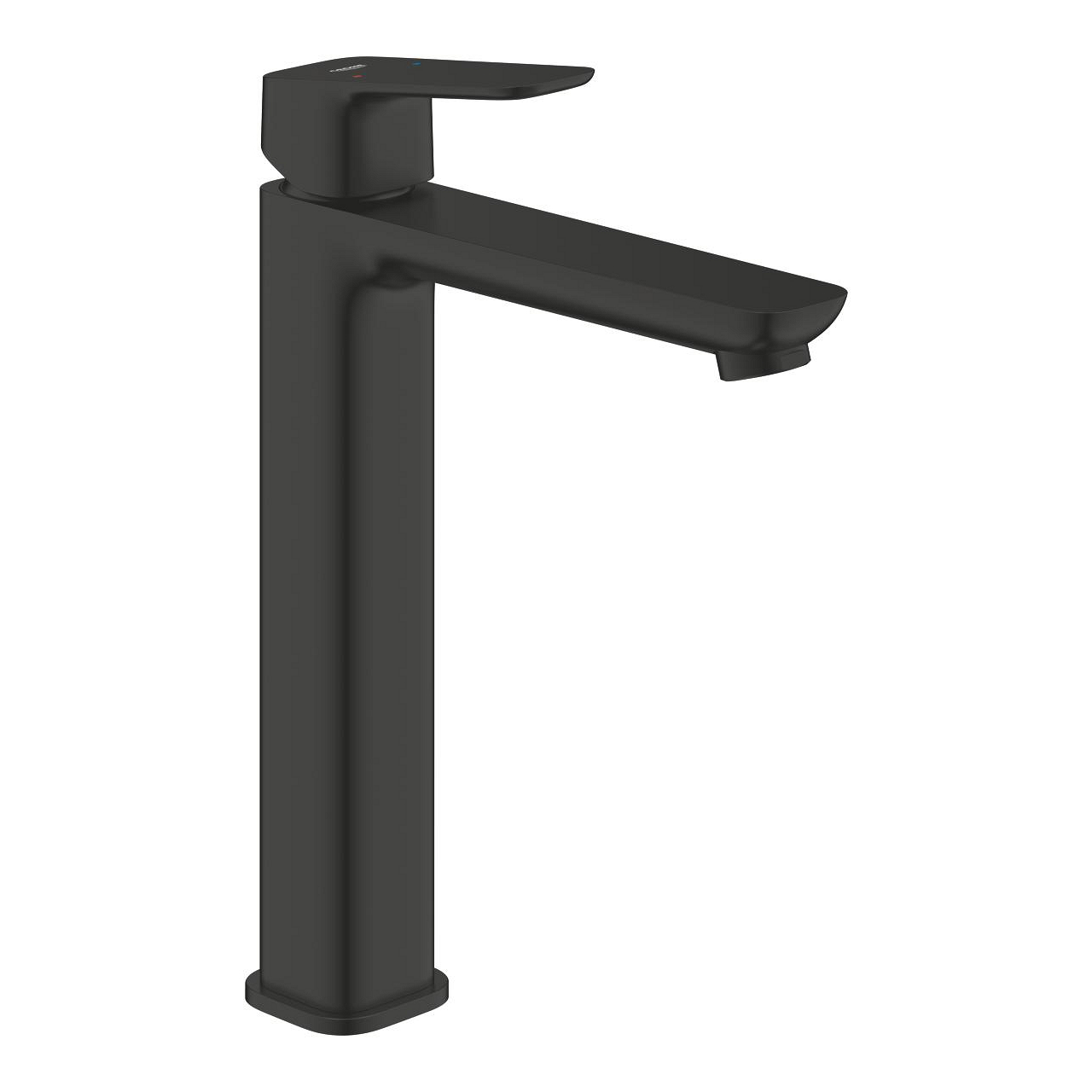 Grohe Cubeo 201 Matt Black baterija (slavina) za umivaonik sa odlivnim ventilom sifona push-open 1017292430