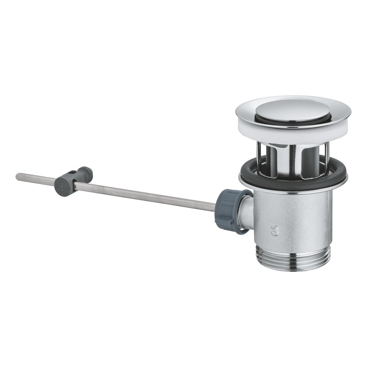 Grohe Cubeo 86 Chrome baterija (slavina) za umivaonik sa odlivnim ventilom sifona pop-up 1016940000